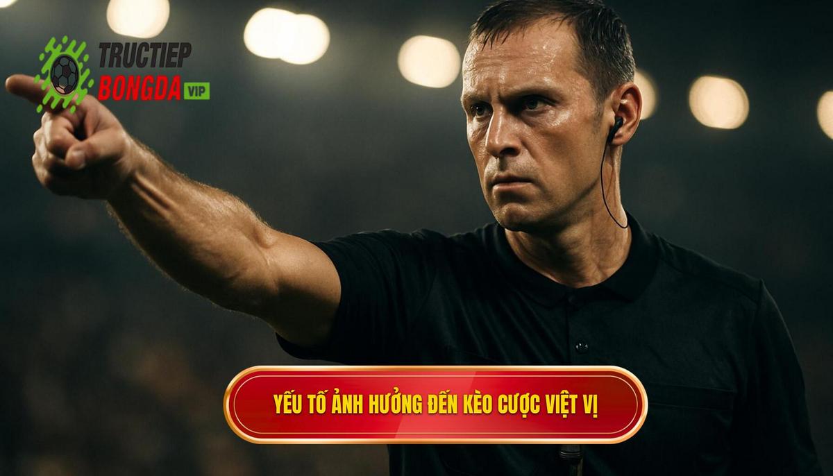 Những yếu tố cốt lõi ảnh hưởng trực tiếp đến Kèo cược tổng số lần việt vị hiệp 1