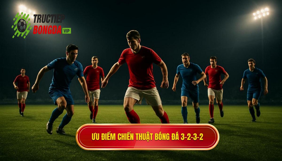 Ưu Điểm Vượt Trội của Chiến thuật bóng đá 3-2-3-2