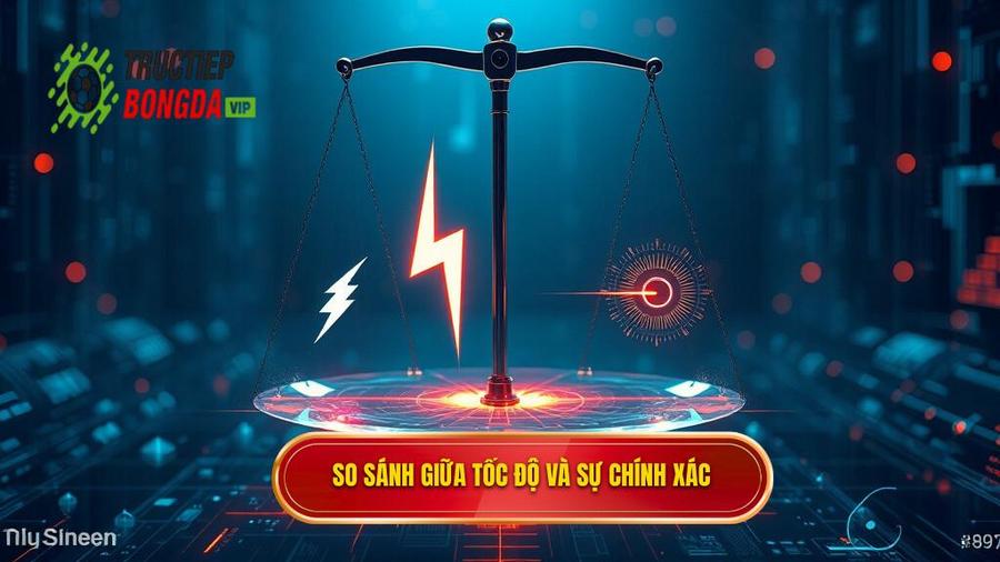 3. So sánh giữa tốc độ và sự chính xác
