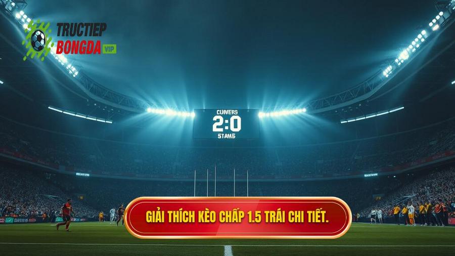 Hiểu rõ bản chất của kèo chấp 1.5 trái
