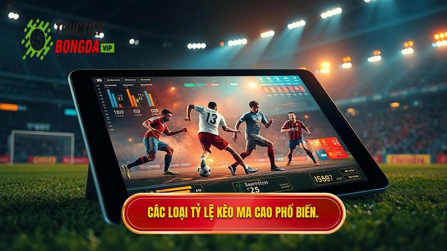 2. Các loại tỷ lệ phổ biến trong kèo bóng đá Ma Cao