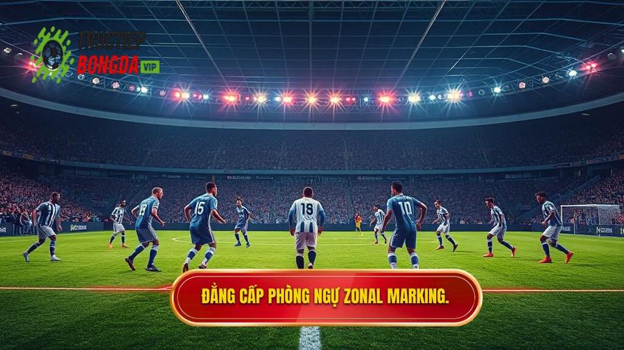 Kỹ thuật phòng ngự zonal marking: Đỉnh cao chiến thuật kiểm soát không gian