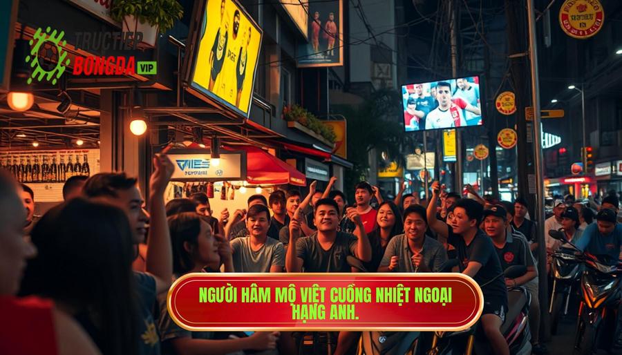 Người hâm mộ Việt cuồng nhiệt Ngoại hạng Anh