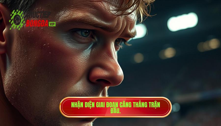 Nhận diện giai đoạn căng thẳng trận đấu