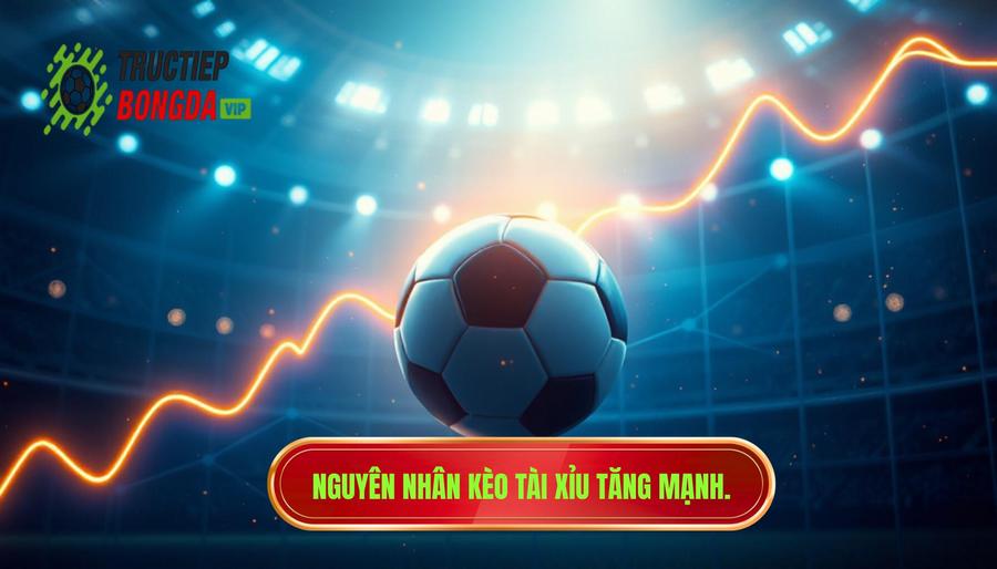 Nguyên nhân kèo tài xỉu tăng mạnh