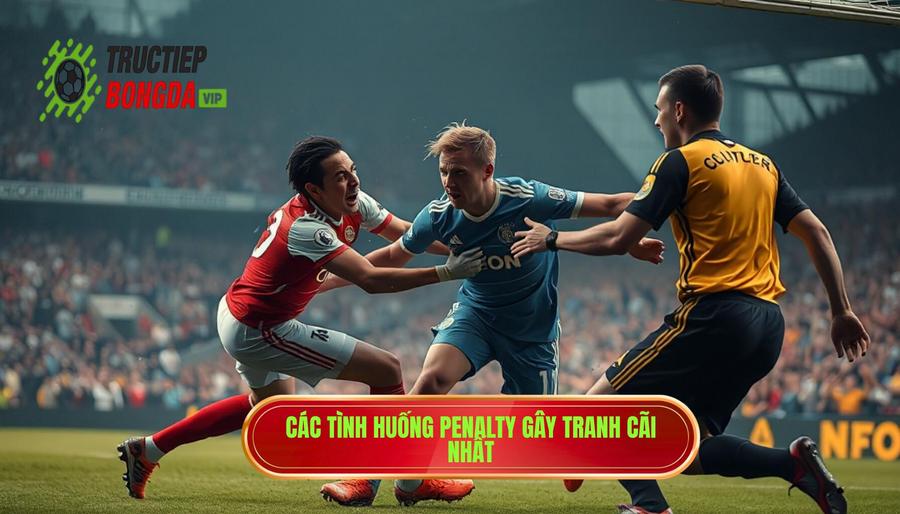 Các tình huống penalty gây tranh cãi nhất