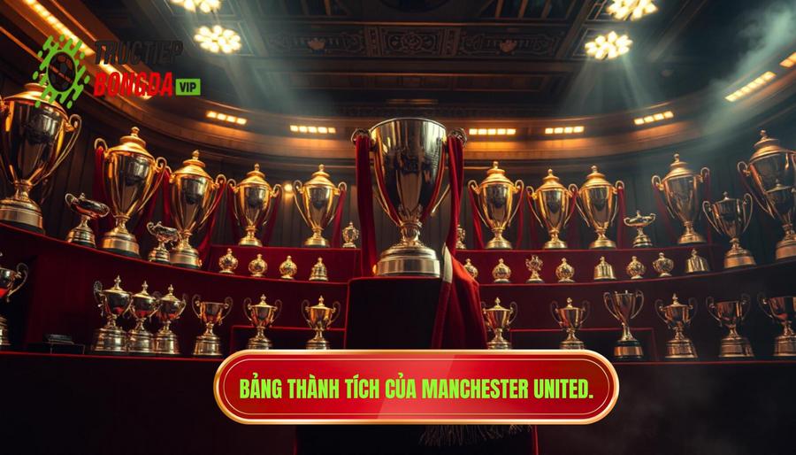 Tổng quan về bảng thành tích của Manchester United