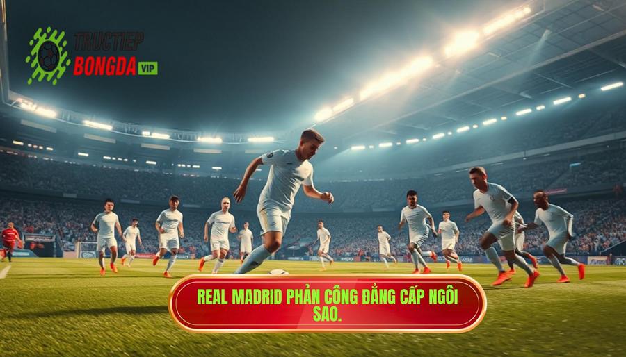Real Madrid - Nghệ thuật phản công và đẳng cấp ngôi sao